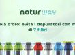 Per saperne di più sulla linea dei depuratori d'acqua domestici sviluppati nei laboratori NaturWay per la produzione di acqua stabile ad uso domestico, contatta i nostri specialisti! | Quali sono gli 8 passaggi di filtrazione del sistema Natur di Naturway?