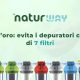 Per saperne di più sulla linea dei depuratori d'acqua domestici sviluppati nei laboratori NaturWay per la produzione di acqua stabile ad uso domestico, contatta i nostri specialisti! | Quali sono gli 8 passaggi di filtrazione del sistema Natur di Naturway?